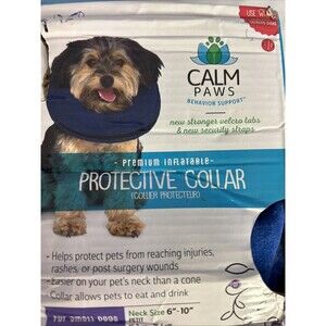 #8448 Genuine Calm Paws Caring Collar w/ Calming Disk for Small Dogs